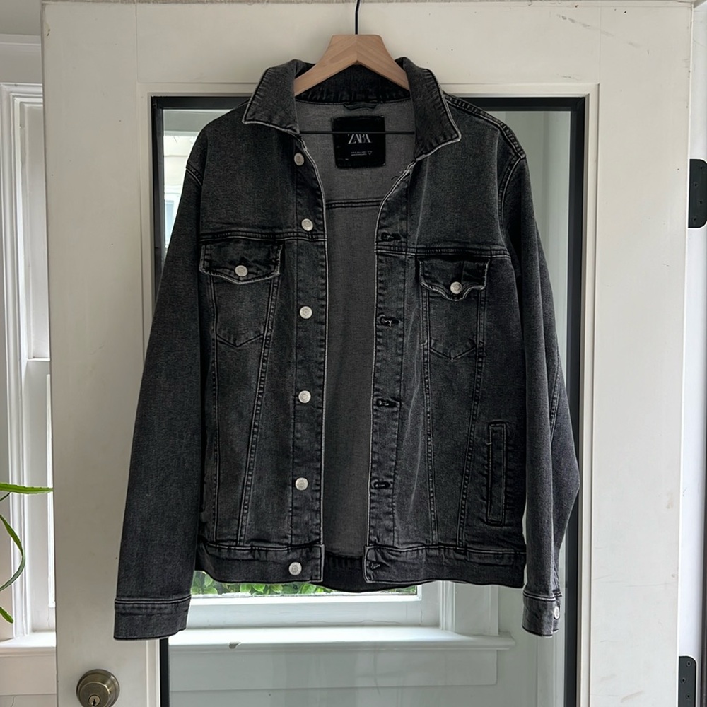 Oversized Zara Jean Jacket Sz. Small